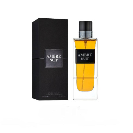 Чоловіча парфумована вода Fragrance World Ambre Nuit 100 мл (100% Original)